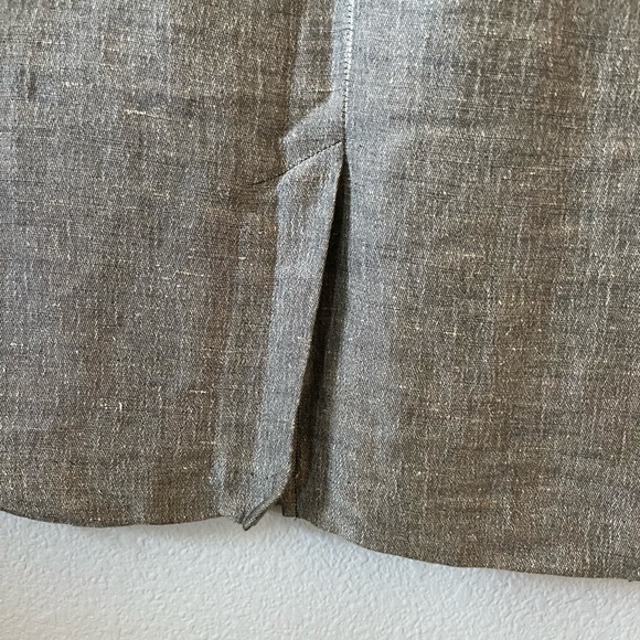 Vintage Oyako Linen Blend Dress and Vest Set - Picture 12 of 12